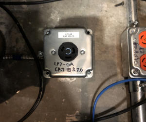 Special Outlet for Toyota Center Video Production Room