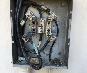 Burned Meter Can Wiring