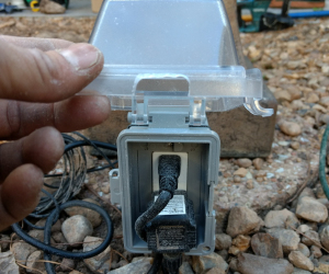Outdoor GFI for Water Feature