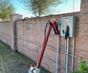 Subdivision Service installation