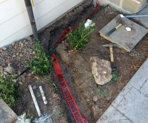 Underground Buried Electrical Line Tape