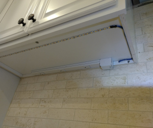 Under Cabinet LED Tape & Plug Mold