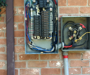 Main Breaker Panel Relocation - Finished